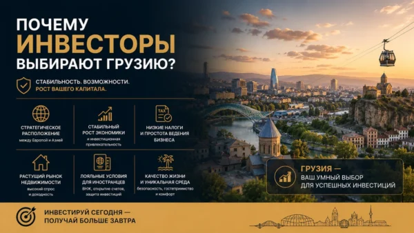 Почему инвесторы выбирают Грузию?